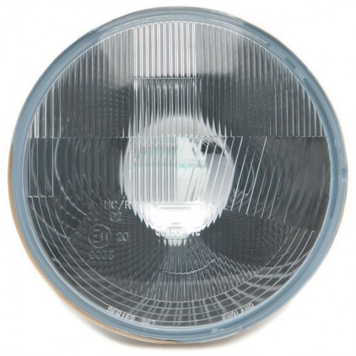 Wipac 7 inch Halogen Headlight  - With Sidelight - Plastic Reflector LHD image #1