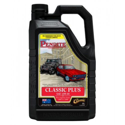 Penrite Classic Plus 15W-50 - 5 Litre