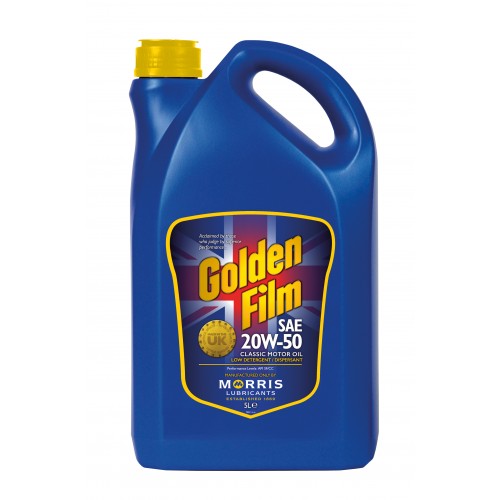 Morris Engine Oil - Golden Film SAE 20w/50 (5 litres)