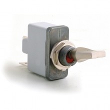 Sprung Off-on (Professional) Sealed Toggle Switch - 3 Termin