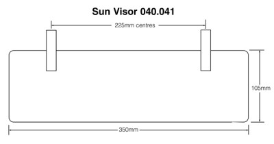                                             Sun Visor - Smoke
                                           