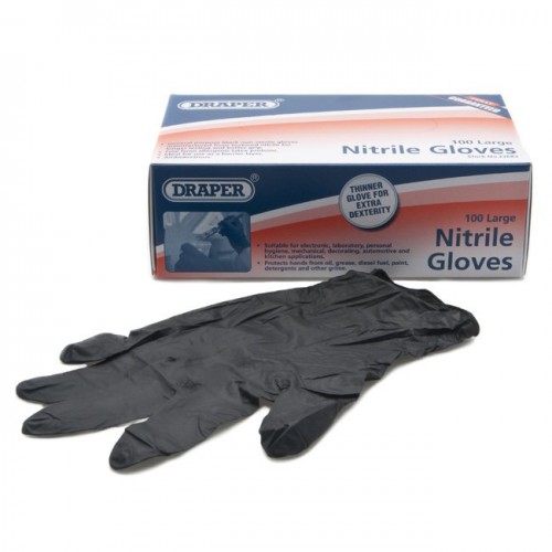 Nitrile Gloves  Box of 100 image #1