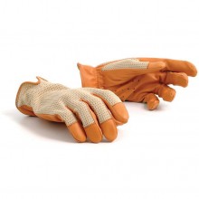 Grand Prix Driving Gloves, Large - Brown