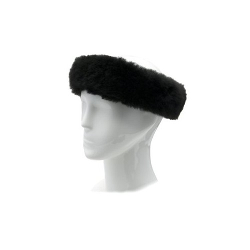 Alpaca Fur Halo - Black image #1