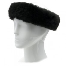 Alpaca Fur Halo - Black