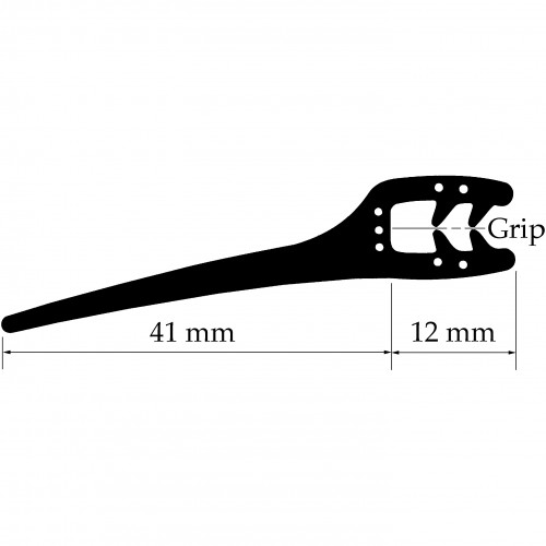 Top Leaf Seal. Sold per Metre image #1