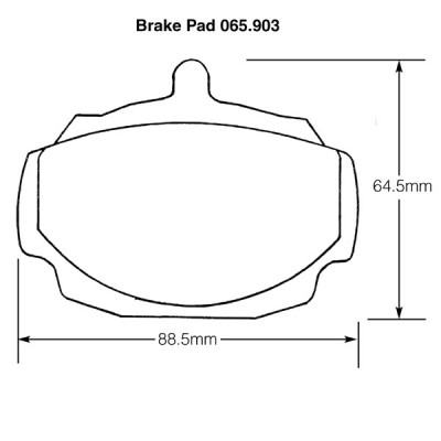                                             MGB and Triumph 2000 Brake Pads (Mintex)
                                           