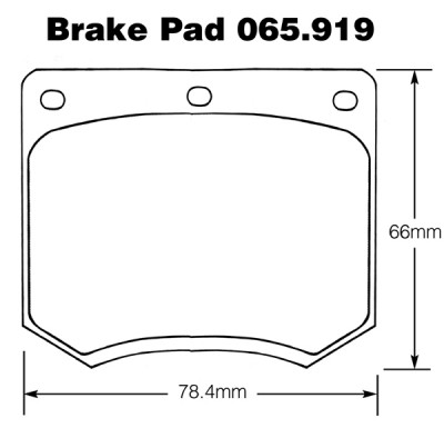                                             Rover P6, Lotus, Morgan, TVR, Triumph Brake Pads (Mintex)
                                           