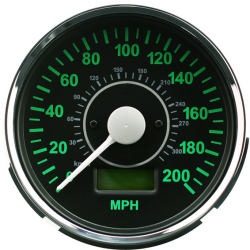 Porsche 356 Speedometer - MPH