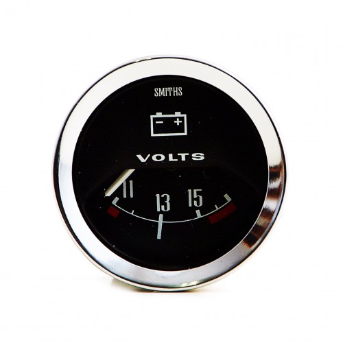 Smiths Classic Voltmeter, Black Face image #1