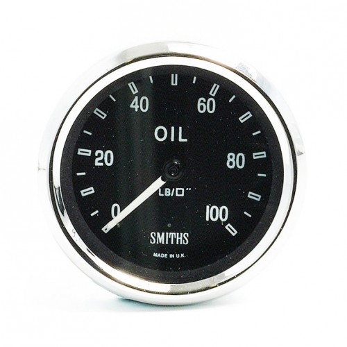 Smiths Classic AC Cobra Oil Pressure Gauge - Mechanical image #1