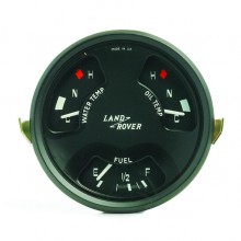 3 in 1 Fuel & Oil/Water Temp Gauge Land Rover