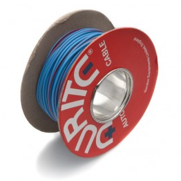 Wire 14/0.30mm Blue/Red (per metre)