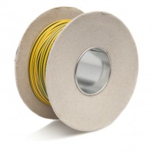 Wire 14/0.30mm Yellow/Green (per metre)