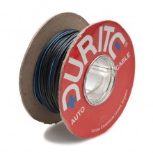 Wire 14/0.30mm Black/Blue (per metre)