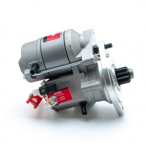 Lucas up-rated, lightweight starter motor, fits Classic Mini 850-1275cc 1959-1982, replacing inertia image #2