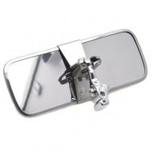 Rod Mounted Interior Mirror - Chrome