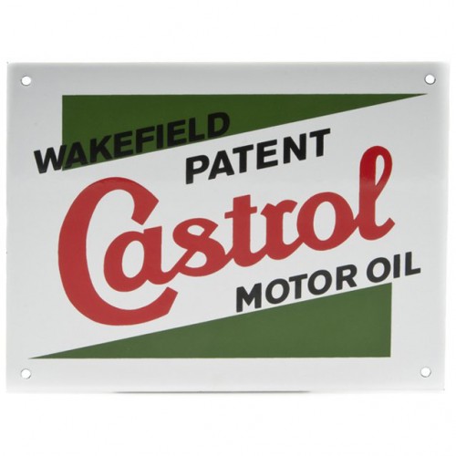 Castrol Enamel Sign (Rectangle) image #1