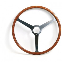 Aston Martin DB4/5/6 16in Steering Wheel - Black Spokes