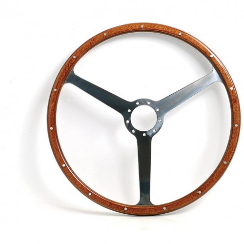 Aston Martin DB2/3/4 16in Steering Wheel - Black Spokes image #1