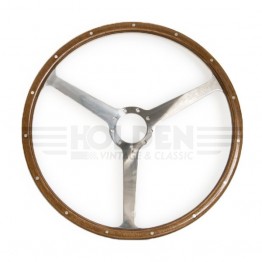 Aston Martin DB2/3/4 16in Steering Wheel - Polished Spokes