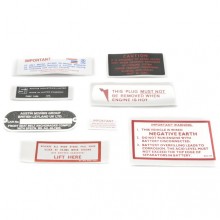 DECAL KIT MGC GT USA  1967-1969