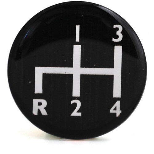 Decal for Gear Knobs 4 Speed image #1