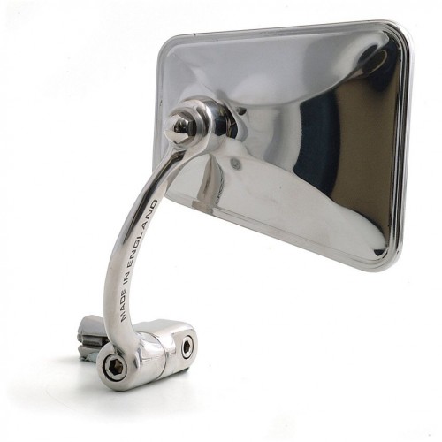 Handlebar End Mirror - Triangular image #1