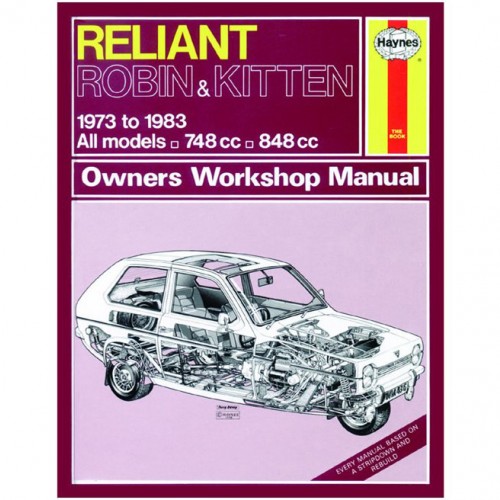 Reliant Robin and Kitten (1973-1983) up to A Haynes Manual image #1