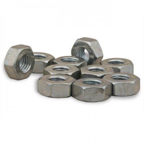 Nuts 1/4" BSF Steel Plated - Packet of 10 image #1