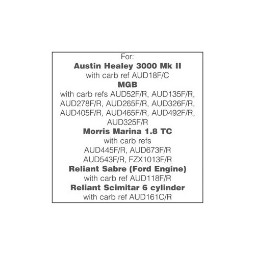 Carburettor Rebuild Kit image #1