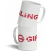 Girling Distressed Text Mug (Single Mug) image #1