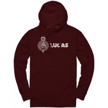 Lucas Pullover Hoodie - Burgundy