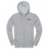 Lucas Text Zip-Up Hoodie - Heather Grey image #6