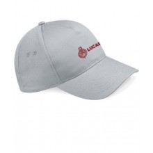 Lucas 5 Panel Cap - Light Grey