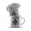 Lucas King of the Road Enamel Mug (Single Mug) image #1