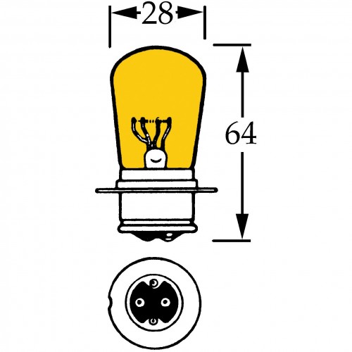 Bulb 12v 38/21w Lucas image #1