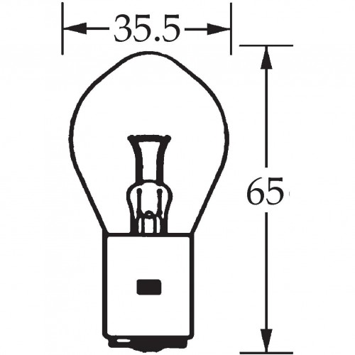 12v Bulb Double Contact Bosch/P100 45/40w LLB396 image #1