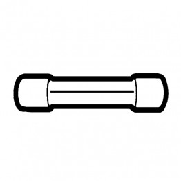 Glass Fuse - 10 amp. Supplied in packs of 50