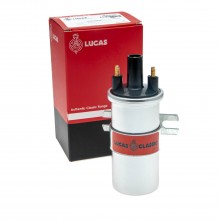 Lucas coil 12 volt push in HT lead.