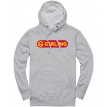 Girling Pullover Hoodie in Heather Grey