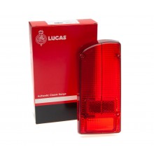 Lucas L807 Left Hand Lamp Lens Only All Red US Spec E-Type S2