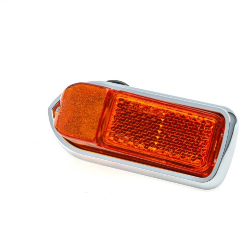 Lucas L824 Right hand front side marker lamp, deep lens image #2