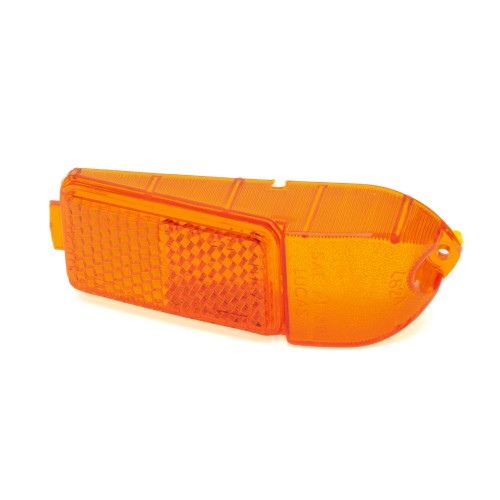 Lucas L824 Side Marker Lamp Lens, Amber, Left Hand Front image #1