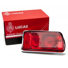 Lucas L871/56254 Rear Lamp LH. All Red Lens E-Type S2/3 North American Lamp