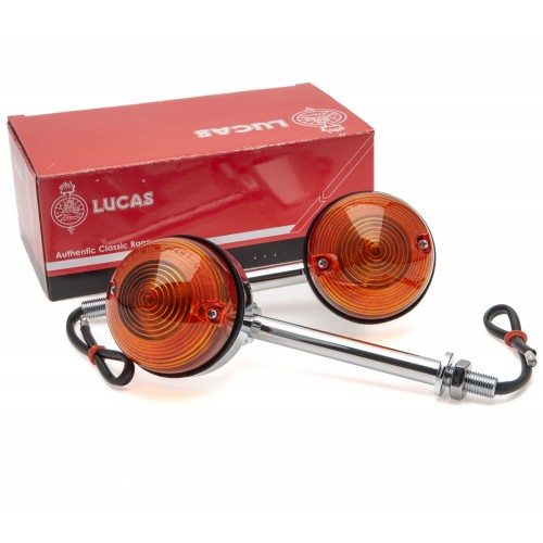 Lucas L874 Original Flasher Lamp (125mm tall) Pair image #1