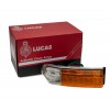 Lucas L901 Front Sidelamp / Indicator Lamp - Left Hand, with Amber/Clear lens C40160