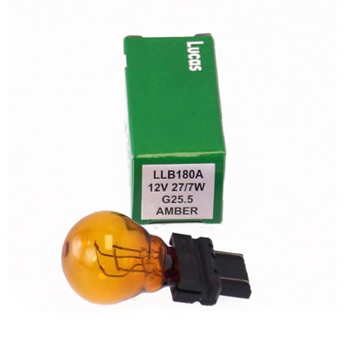 12V 27/7W AMBER BULB LLB180A