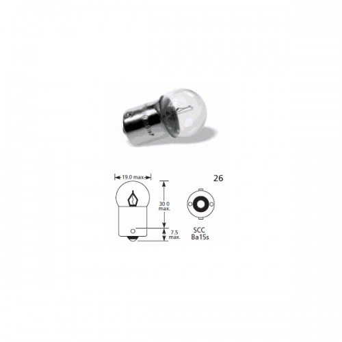 Lucas 12v 10w Bayonett Bulb