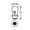 24v Bulb for BPF Foglamps 44w - Double Contact - Yellow LLB601